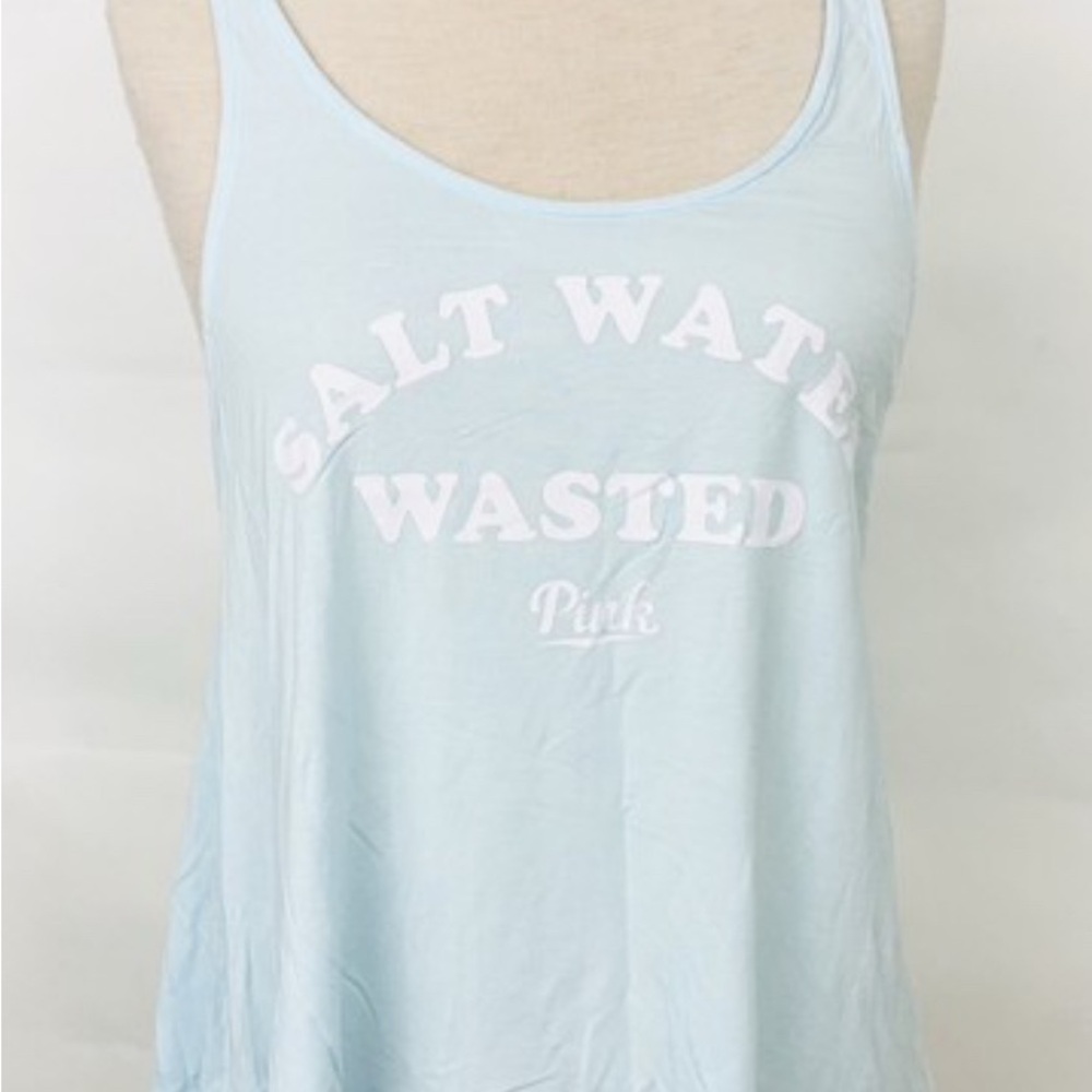 Victoria's Secret Light Blue Tank Top